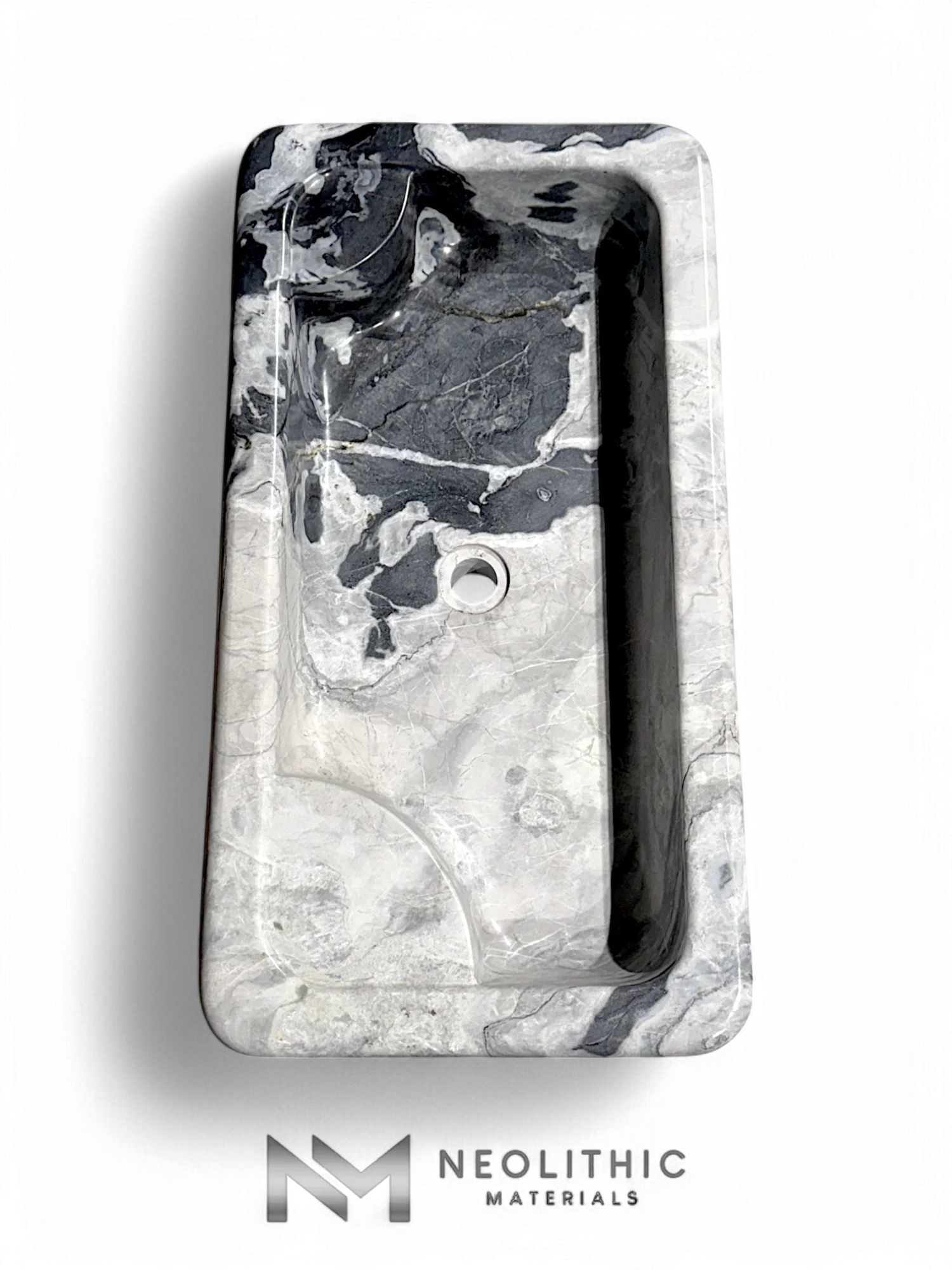 Arctic Ocean Marble Sink - Image 15